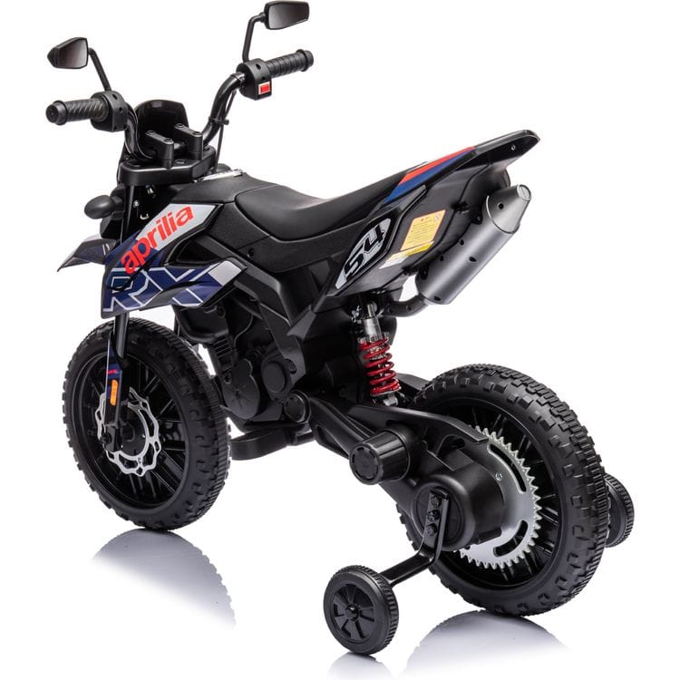 Freddo - Aprilia 12V Kids' Motorcycle - Black - Outdoor