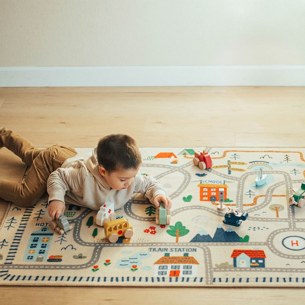 Wonder & Wise - Around Town Play Mat - Preschool
