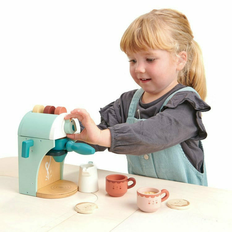 Tender Leaf Toys - Babyccino Maker Wooden Toy - Preschool
