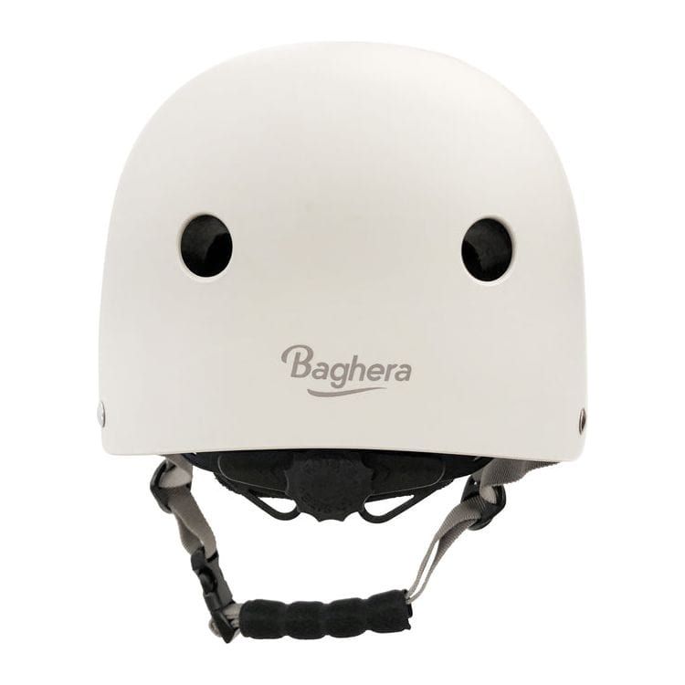 Baghera - Balance Bicycle - Ivory White with Helmet - Preschool