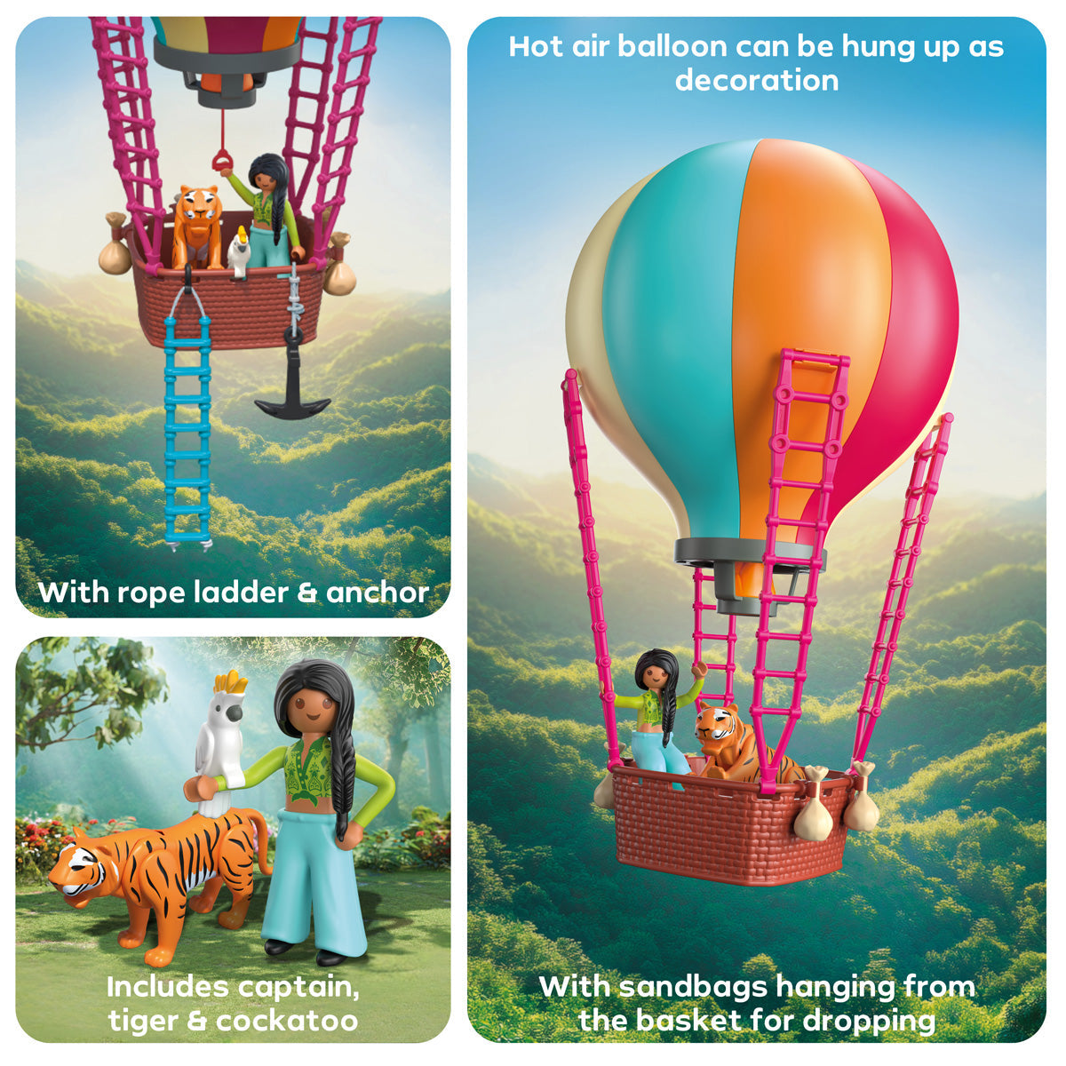 Playmobil - Balloon Ride Playset - Preschool
