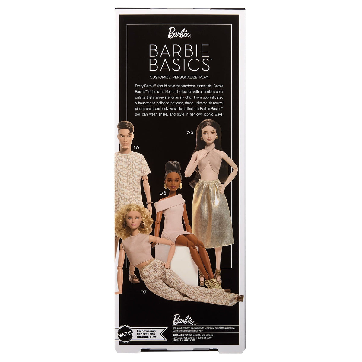 Barbie - Barbie Basics 2026 Neutrals Series, Model 09 - World of Barbie