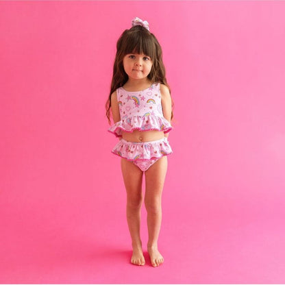 Posh Peanut - Barbie Star Power - Ruffled Two Piece Tankini Set - World of Barbie