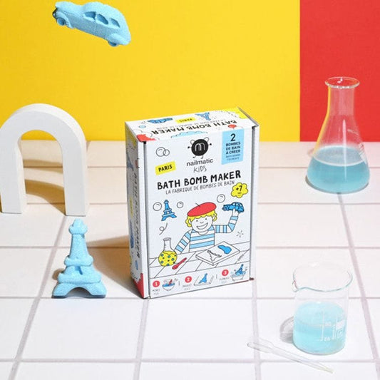Nailmatic - Bath Bomb Maker Kit for Kids - Paris - Trend Accessories