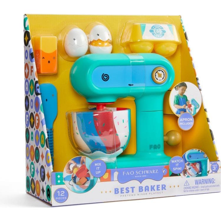 FAO Schwarz - Best Baker Pretend Mixer Playset - Preschool