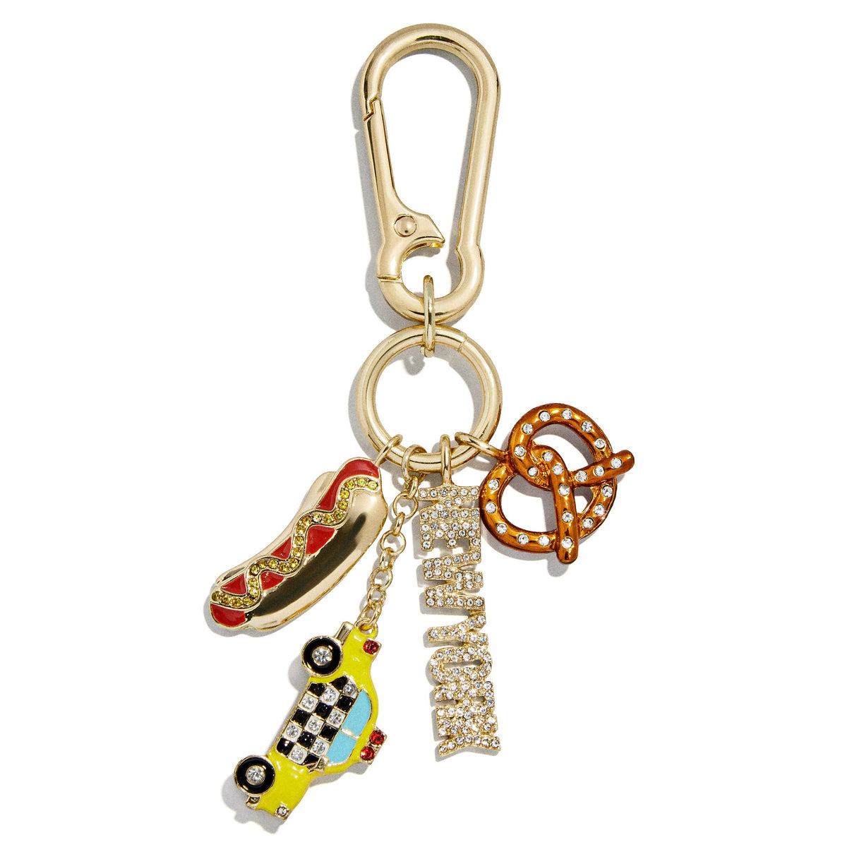 Minibar by BaubleBar - Big Apple Bling Bag Charm - Trend Accessories
