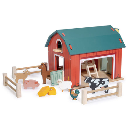 Mentari - Big Red Barn Playset - Preschool