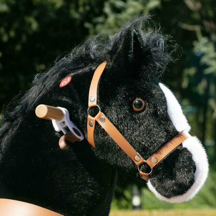 PonyCycle, Inc. - Black Model U Ride-On Horse - 7+ Years - Preschool