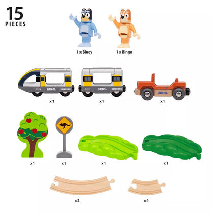 Brio - Bluey Train Set - World Of Bluey