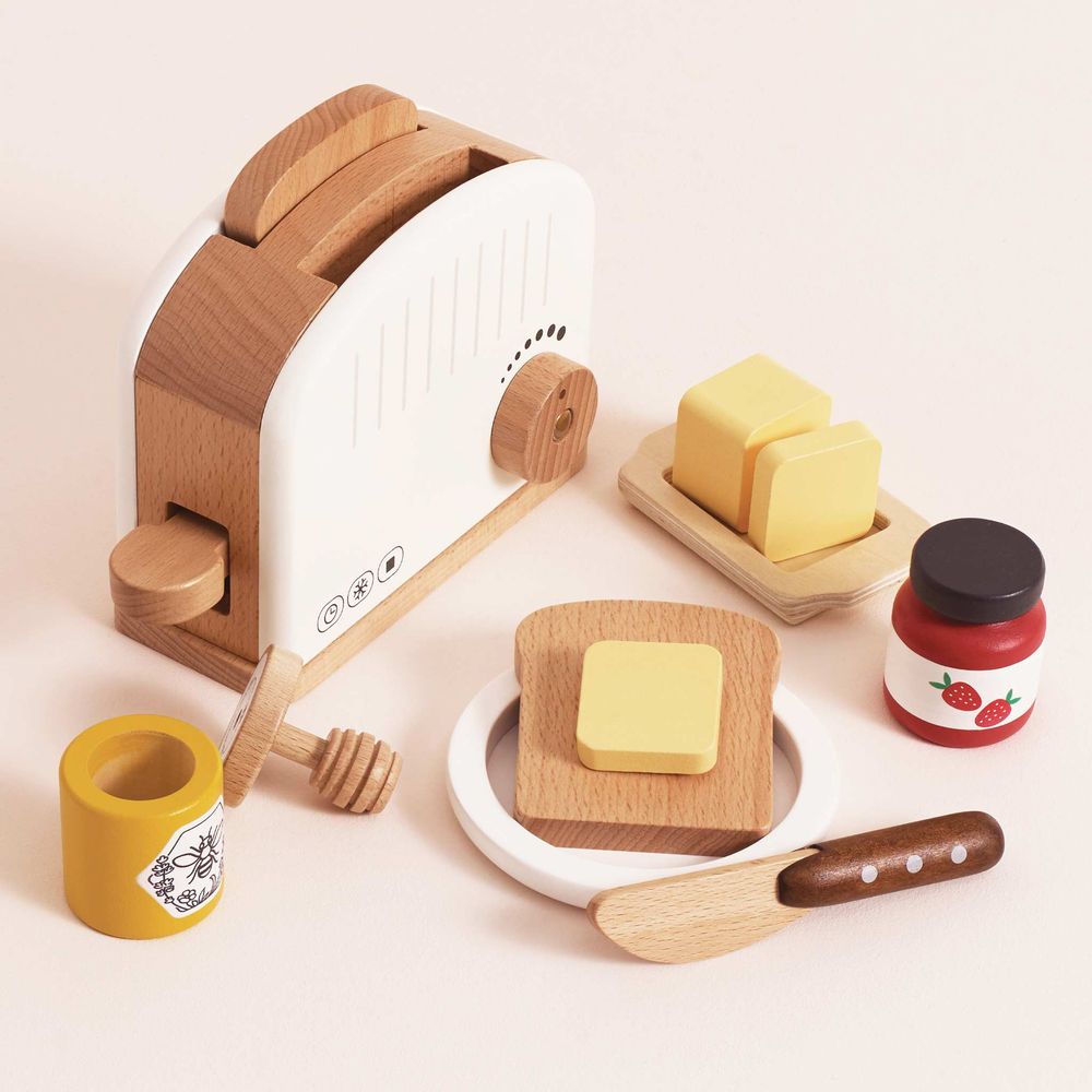 Le Toy Van - Breakfast Toaster Set - Preschool