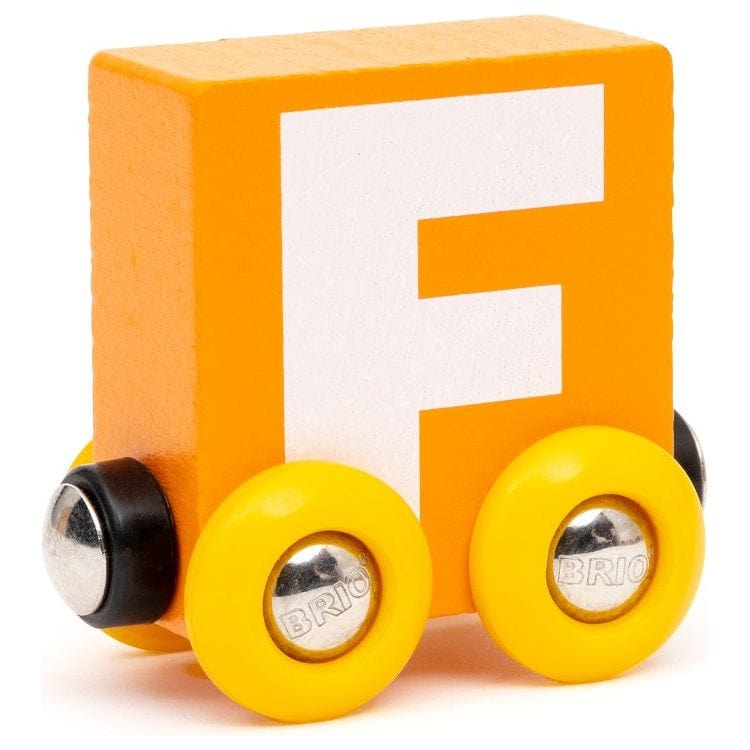 Brio - Brio Alphabet Letter Train - "F" - Brio Personalization Station