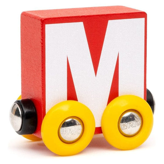 Brio - Brio Alphabet Letter Train - "M" - Brio Personalization Station