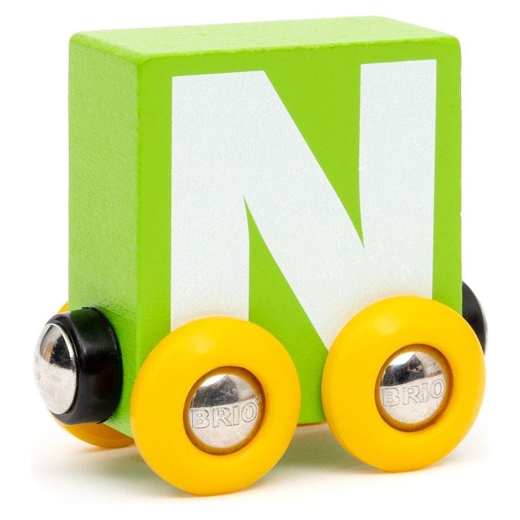 Brio - Brio Alphabet Letter Train - "N" - Brio Personalization Station
