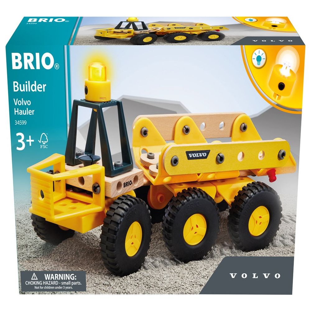 Brio - Builder Volvo Hauler - Preschool