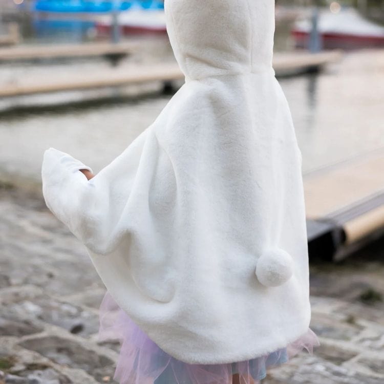 Great Pretenders - Bunny Cuddle Cape - Size 4-6 Years - Dress up