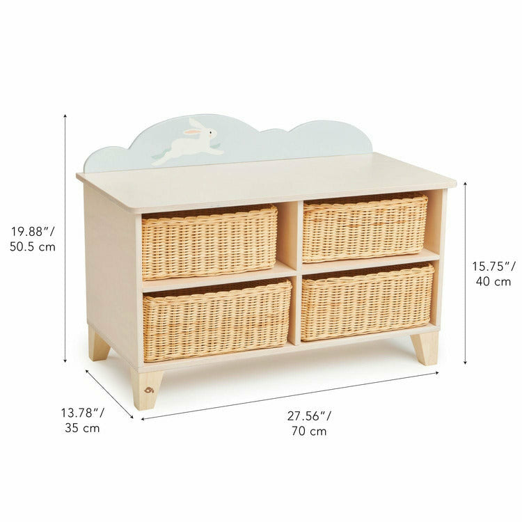 Tender Leaf Toys - Bunny Storage Unit - Room Decor