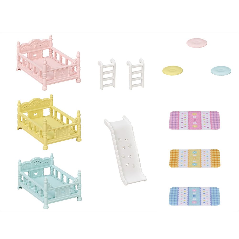 Calico Critters - Calico Critters Triple Bunk Beds - Collectibles
