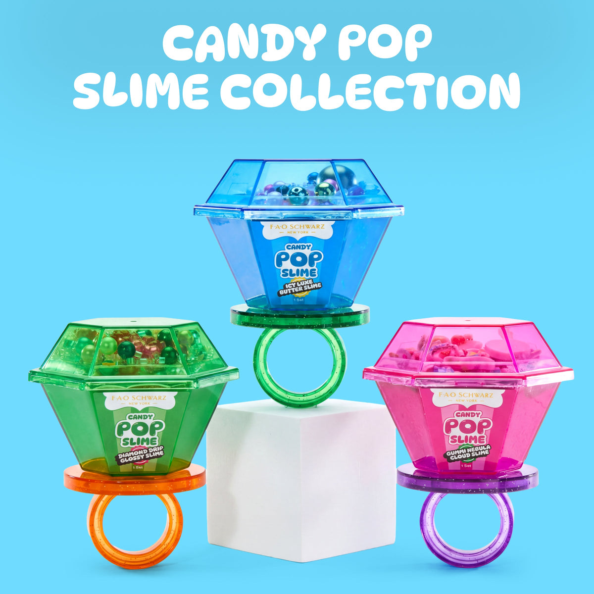 FAO Schwarz - Candy Pop Slime – Icy Luxe Butter Slime - Creativity