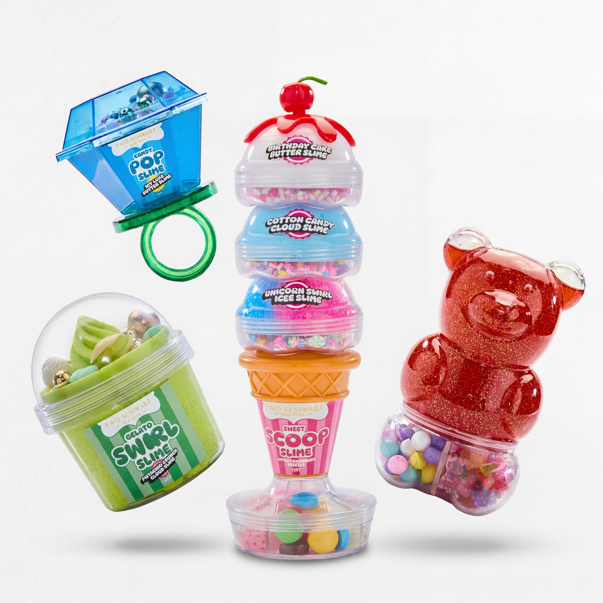 FAO Schwarz - Candy Pop Slime – Icy Luxe Butter Slime - Creativity