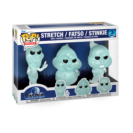 Funko - Casper the Friendly Ghost Pop! Ghostly Trio (30th Anniversary) 3-Pack - World of Funko