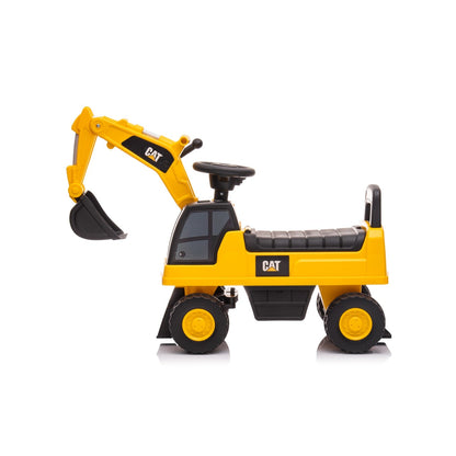 Best Ride on Cars - Cat Excavator Push Car - Outdoor