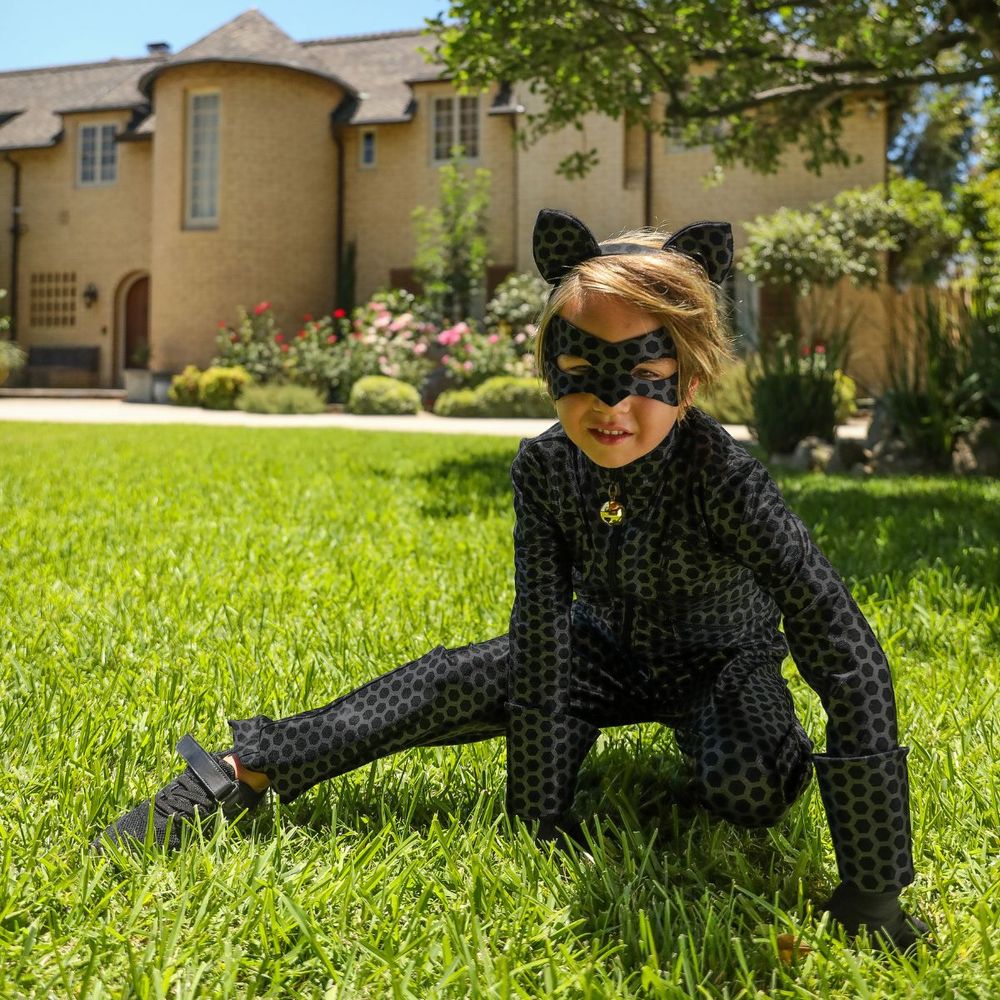 Miraculous - Cat Noir Child Dress Up - Size 9/10 Years - Dress up