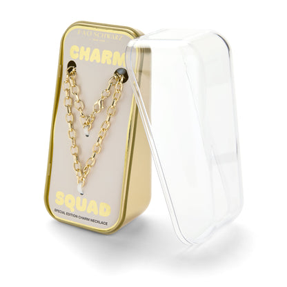 FAO Schwarz - Charm Squad Gold Necklace - Fashion Activity and Roleplay