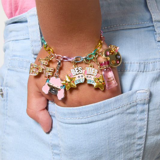 FAO Schwarz - Charm Squad Rainbow Bracelet - Fashion Activity and Roleplay