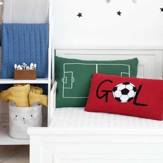 Rian Tricot - Cherry GOL Soccer Pillow - Room Decor