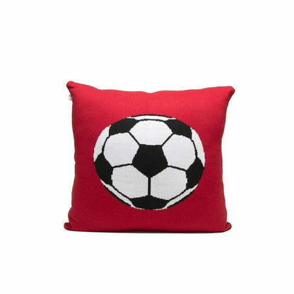 Rian Tricot - Cherry Soccer Ball Pillow - Room Decor