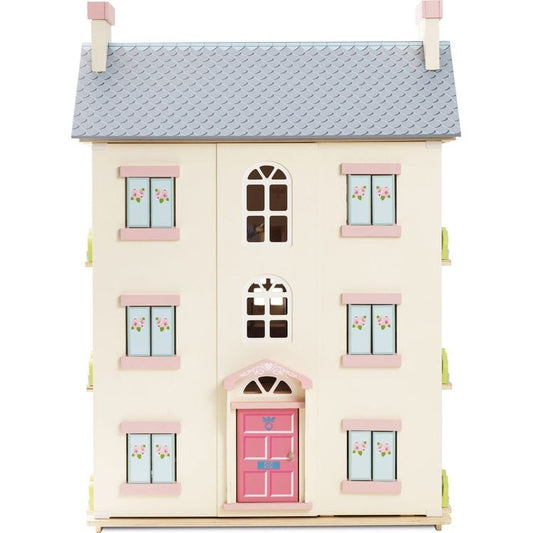 Le Toy Van - Cherry Tree Hall Wooden Dollhouse - Preschool