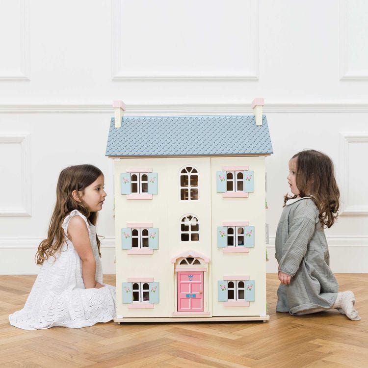 Le Toy Van - Cherry Tree Hall Wooden Dollhouse - Preschool