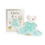 Claris - The Chicest Mouse in Paris™ - Claris The Mouse: Dazzling Diamond Egg & Turquoise Plush Book Bundle - Infants