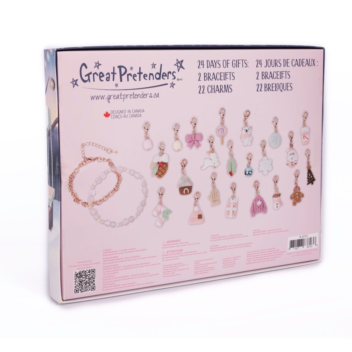 Great Pretenders - Cozy Christmas Build a Bracelet Advent Calendar - Dress up