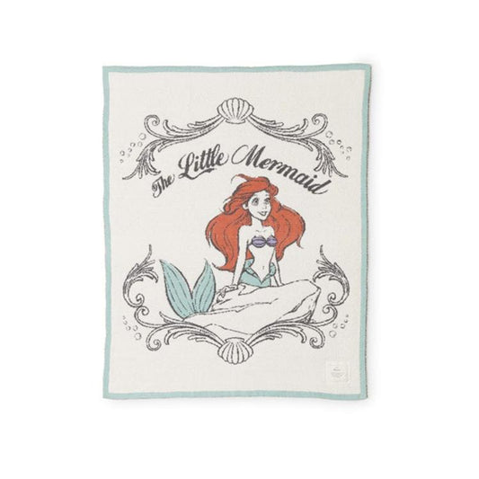 Barefoot Dreams - CozyChic Disney Ariel Blanket - Trend Accessories