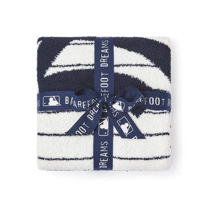 Barefoot Dreams - CozyChic New York Yankees Stroller Blanket - 30"x40" - Trend Accessories