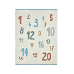 Barefoot Dreams - CozyChic Number Stroller Blanket - Infants
