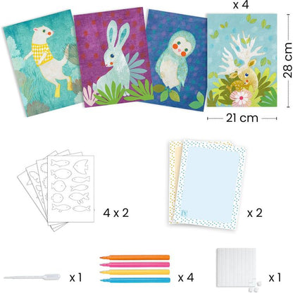 Djeco - Create with Paper Craft Kit - Creativity
