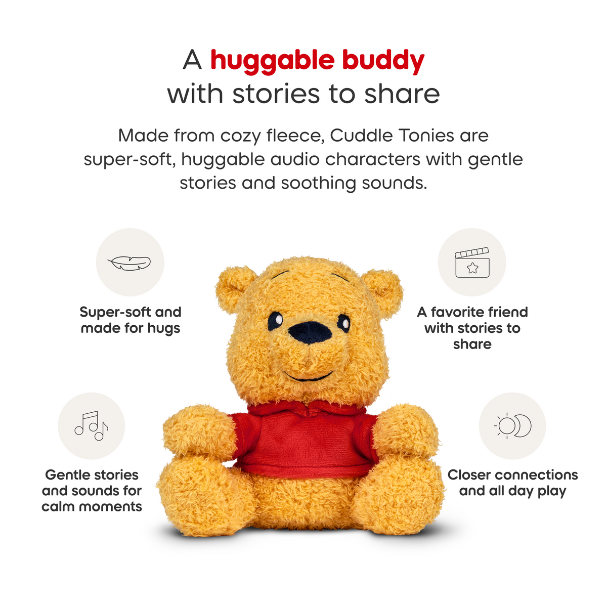 Tonies - Cuddle Tonies: Disney Winnie the Pooh - Electronics