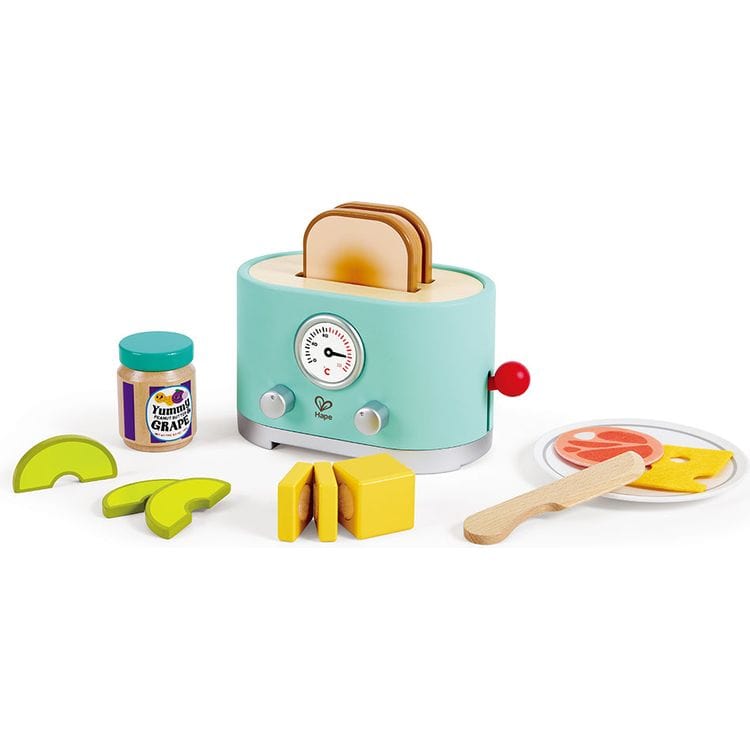 Hape - Ding & Pop-Up Pretend Play Toaster - Preschool