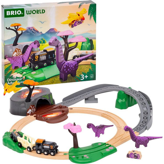 Brio - Dinosaur Adventure Set - Preschool