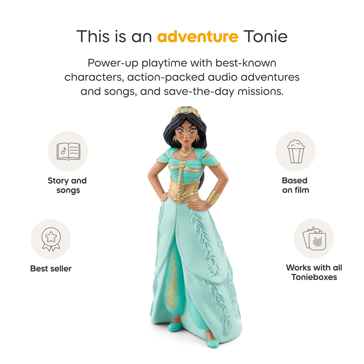 Tonies - Disney Aladdin: Jasmine Tonie - Electronics