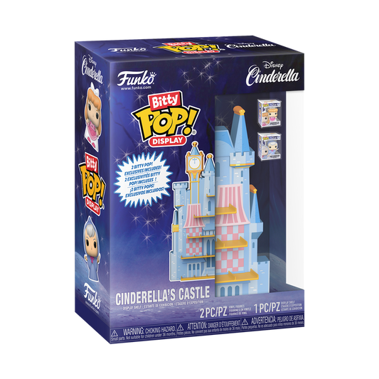 Funko - Disney Bitty Pop! Display Cinderella's Castle - World of Funko