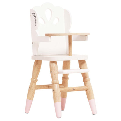 Le Toy Van - Doll Wooden High Chair - Preschool