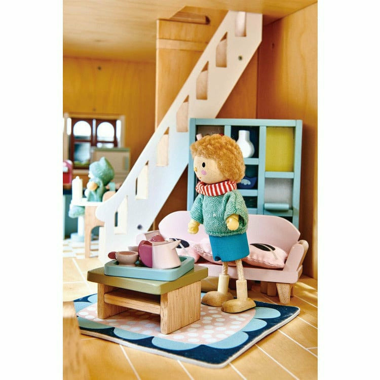 Tender Leaf Toys - Dollhouse Sitting Room Furniture - Dolls