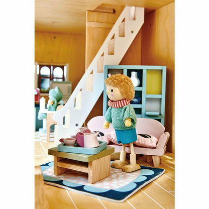 Tender Leaf Toys - Dollhouse Sitting Room Furniture - Dolls