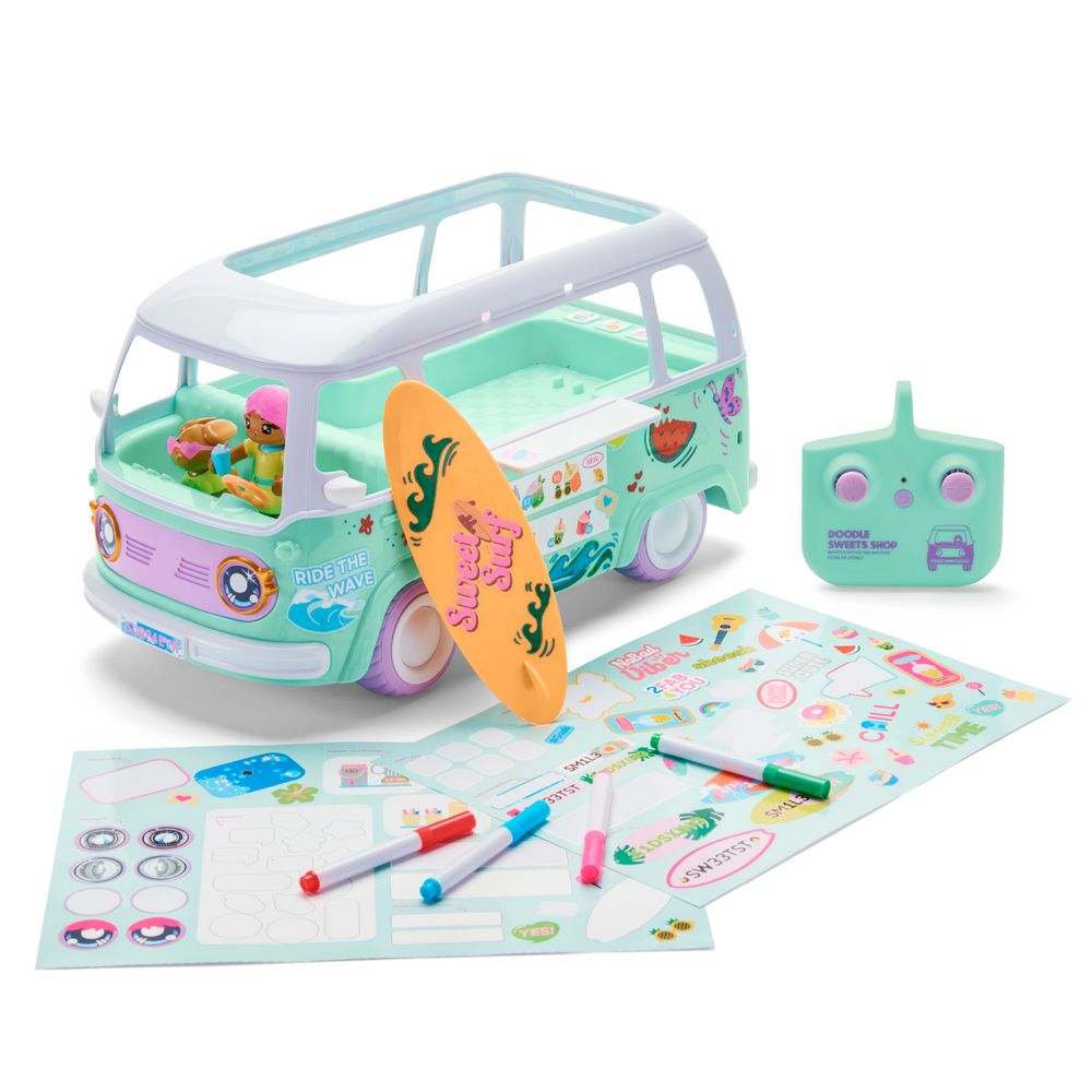 Sharper Image - Doodle Sweets Shop Customizable RC Van - Vehicles