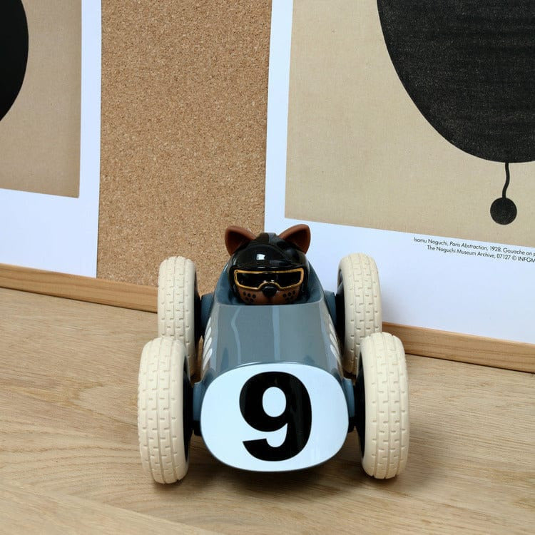 Playforever - Egg Roadster Scrambler Car Toy - Grey/Blue - Vehicles