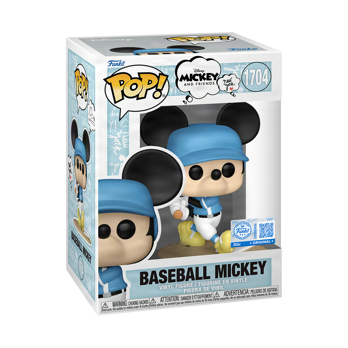 Funko - Exclusive Pop! Mickey Mouse - Baseball - World of Funko
