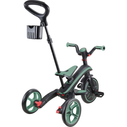 Globber - Explorer Foldable Trike 4 in 1 - Olive - Outdoor